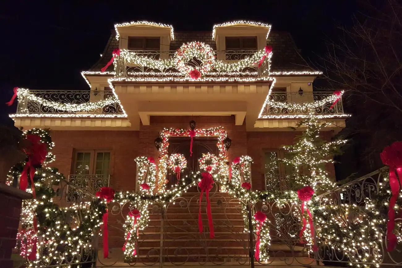 New York: Dyker Heights Christmas Lights Tour from Manhattan, New York, United States, NYC Pass.