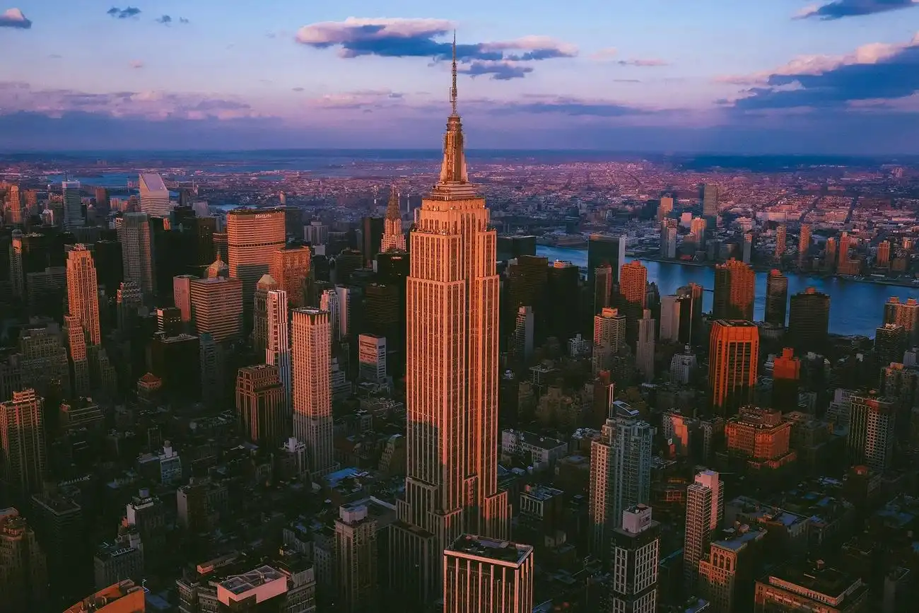 New York: 1-Day Hop-on Hop-off Bus + Empire State Building, New York, United States, NYC Pass.