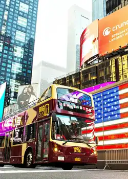 Explore NYC with the convenience of a hop-on hop-off bus tour. Best Activities to Visit New York in 2025.