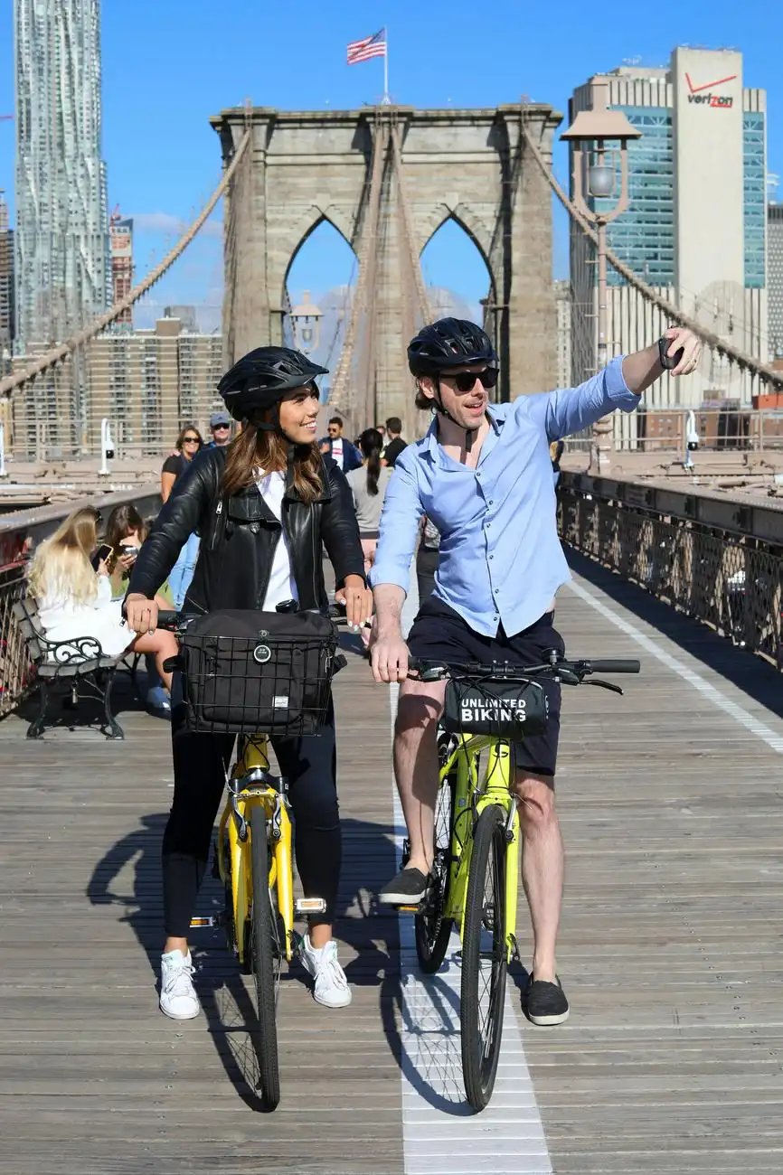 New York City: Brooklyn Bridge Bike Rental, New York, United States, NYC Pass.