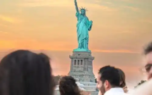 New York City: Statue of Liberty Sunset Cruise, New York, United States, NYC Pass.