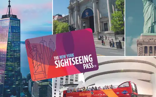 The New York Sightseeing Flex Pass: Choice of 2 - 6 Attractions, New York, United States, NYC Pass.
