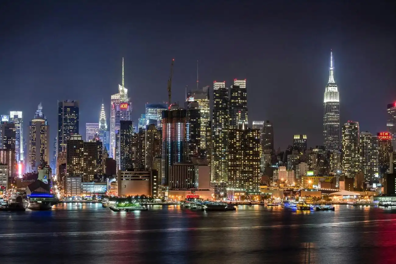 New York City: Skyline Night Tour, New York, United States, NYC Pass.