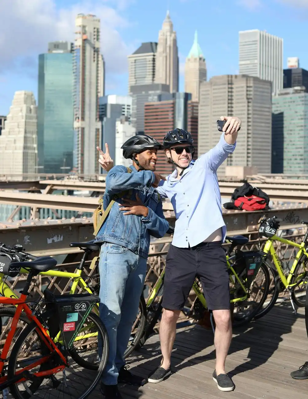 New York City: Brooklyn Bridge Bike Rental, New York, United States, NYC Pass.
