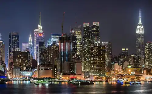 New York City: Skyline Night Tour, New York, United States, NYC Pass.