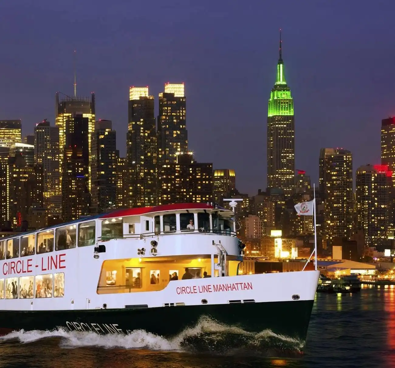 New York Harbor: 2-Hr Evening Sightseeing Cruise by Circle Line, New York, United States, NYC Pass. New York Harbor: 2-Hr Evening Sightseeing Cruise by Circle Line, New York, United States, NYC Pass.