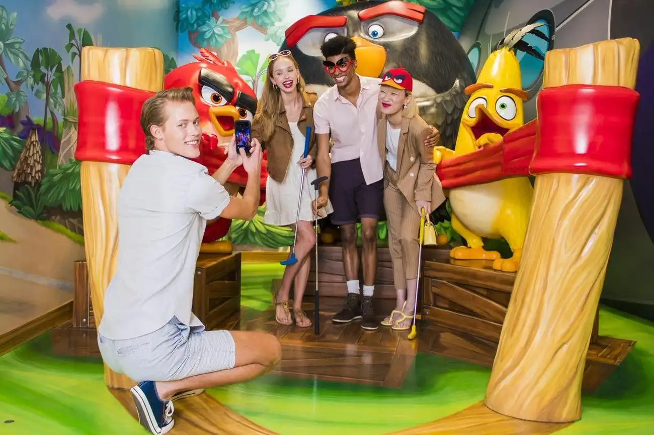 Angry Birds Mini Golf at American Dream, East Rutherford, United States, NYC Pass.