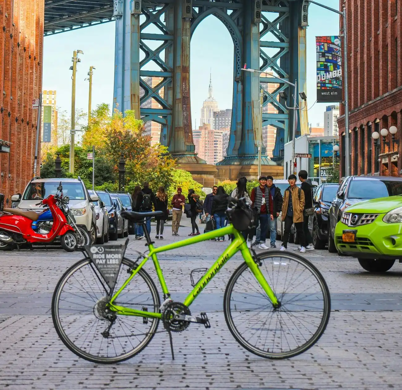 New York City: Brooklyn Bridge Bike Rental, New York, United States, NYC Pass.