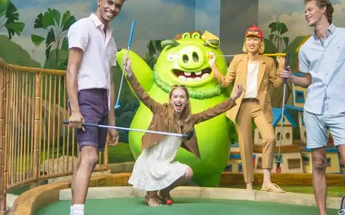 Angry Birds Mini Golf at American Dream, East Rutherford, United States, NYC Pass.