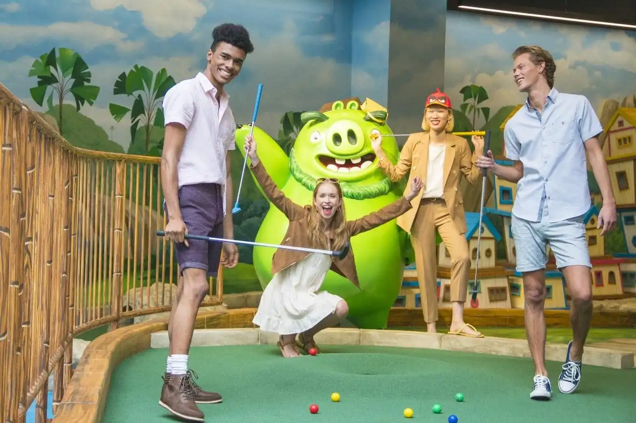 Angry Birds Mini Golf at American Dream, East Rutherford, United States, NYC Pass.