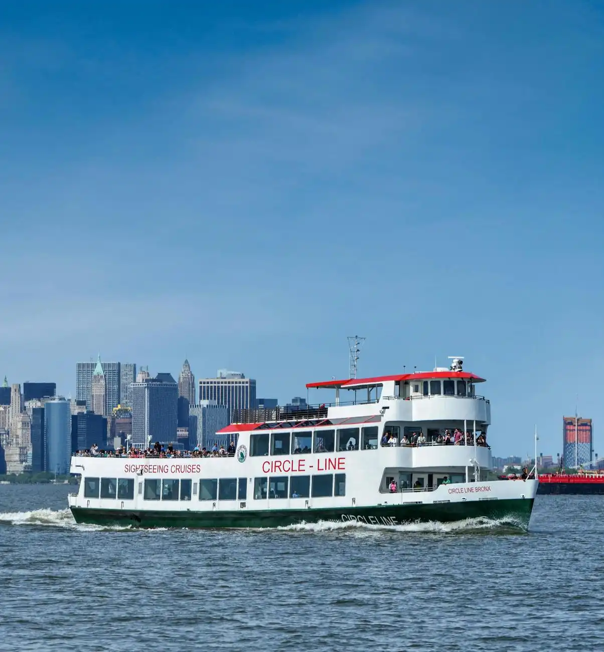 Midtown Manhattan New York: 1-Hr Boat Tour by Circle Line + Audio Guide, New York, United States, NYC Pass. Midtown Manhattan New York: 1-Hr Boat Tour by Circle Line + Audio Guide, New York, United States, NYC Pass.