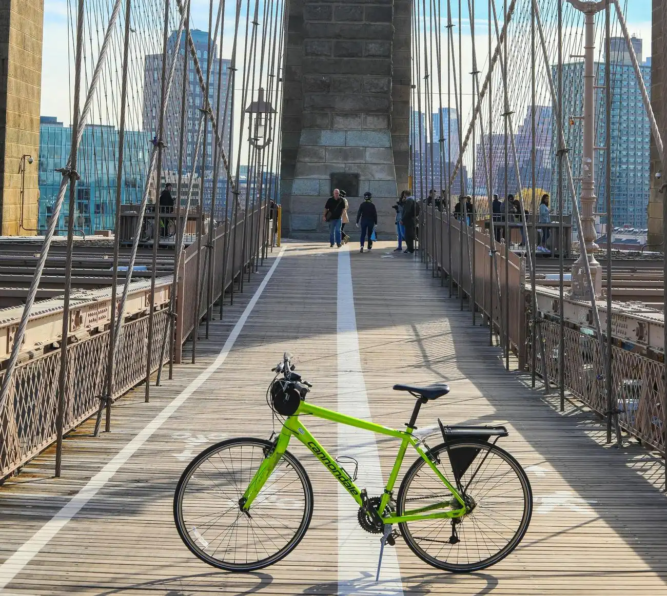 New York City: Brooklyn Bridge Bike Rental, New York, United States, NYC Pass.