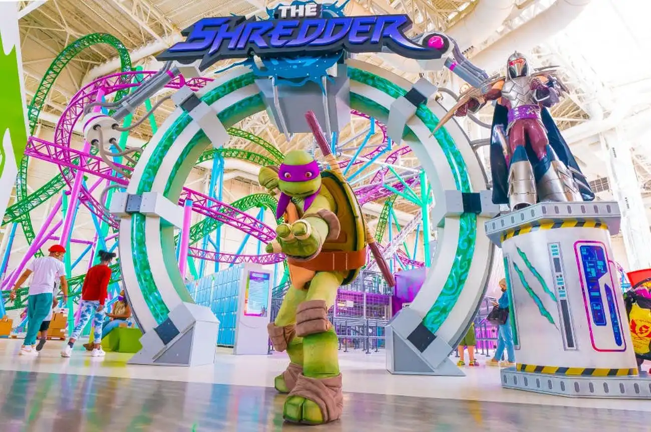 Nickelodeon Universe Theme Park at American Dream, East Rutherford, United States, NYC Pass.