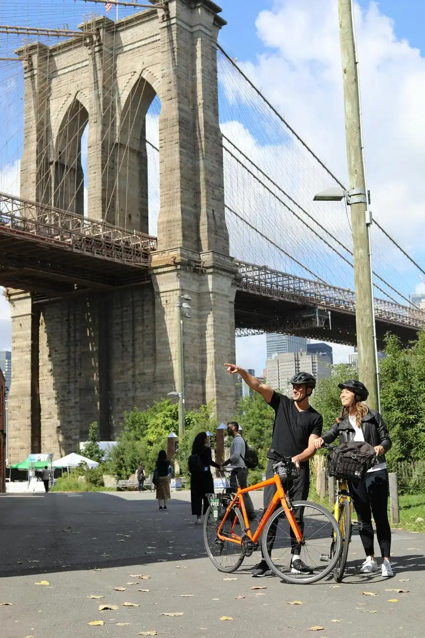 New York City: Brooklyn Bridge Bike Rental, New York, United States, NYC Pass.