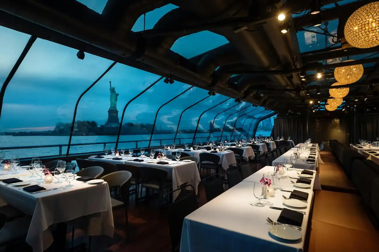 New York: 3-Hr Bateaux New York Premier Dinner Cruise Ticket, New York, United States, NYC Pass.