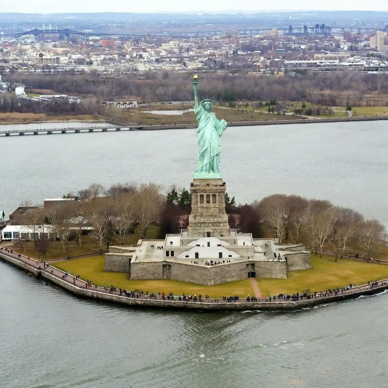 Statue of Liberty and Ellis Island Ticket: Ferry from New Jersey, New York, United States, NYC Pass.