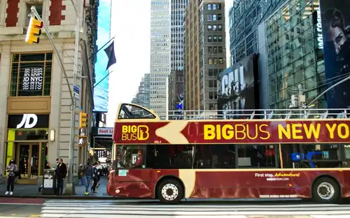 New York: 1-Day Hop-on Hop-off Bus + Empire State Building, New York, United States, NYC Pass.