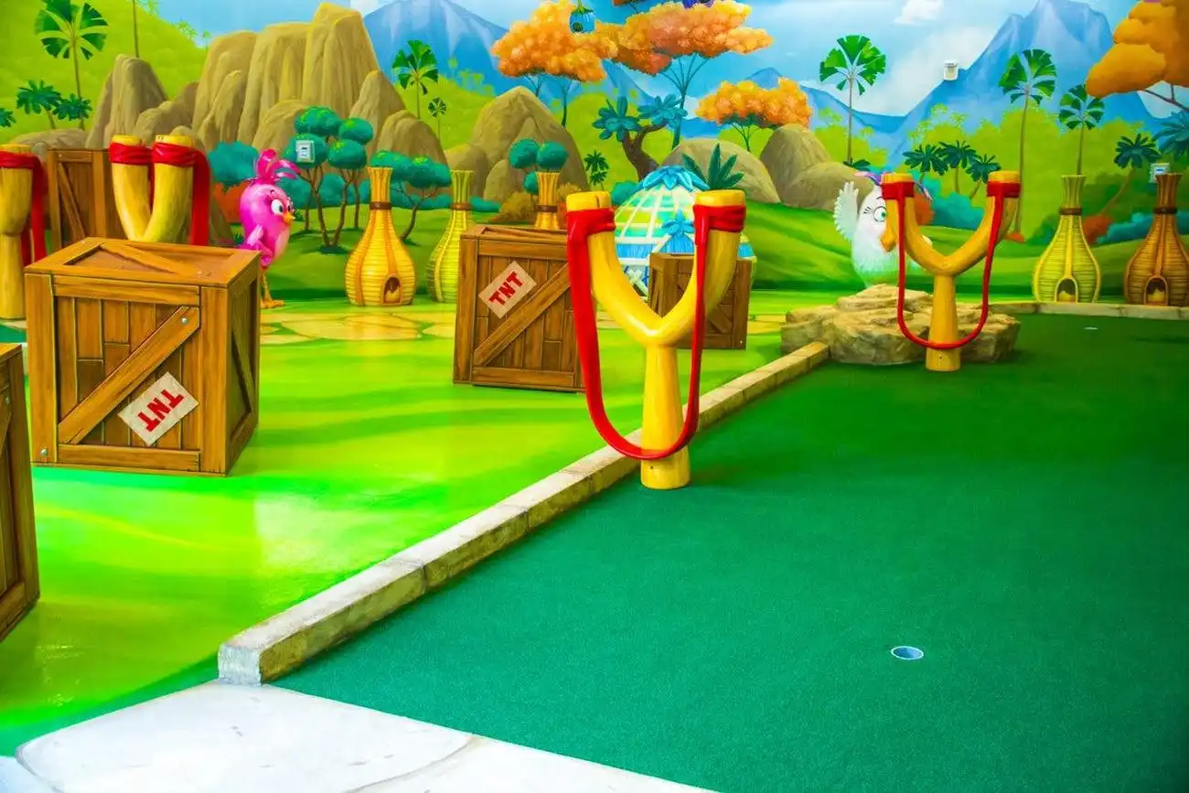 Angry Birds Mini Golf at American Dream, East Rutherford, United States, NYC Pass.