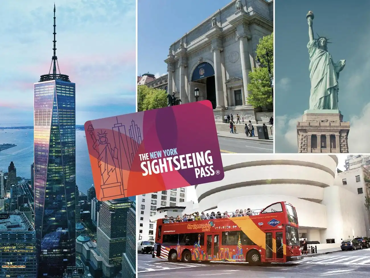 The New York Sightseeing Day Pass: Admission to 150+ Attractions, New York, United States, NYC Pass.