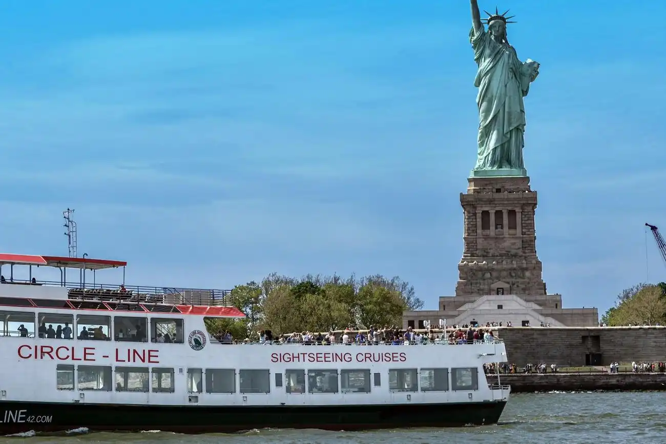 New York: 50-Min Liberty Super Express Downtown Sightseeing Cruise Ticket, New York, United States, NYC Pass.