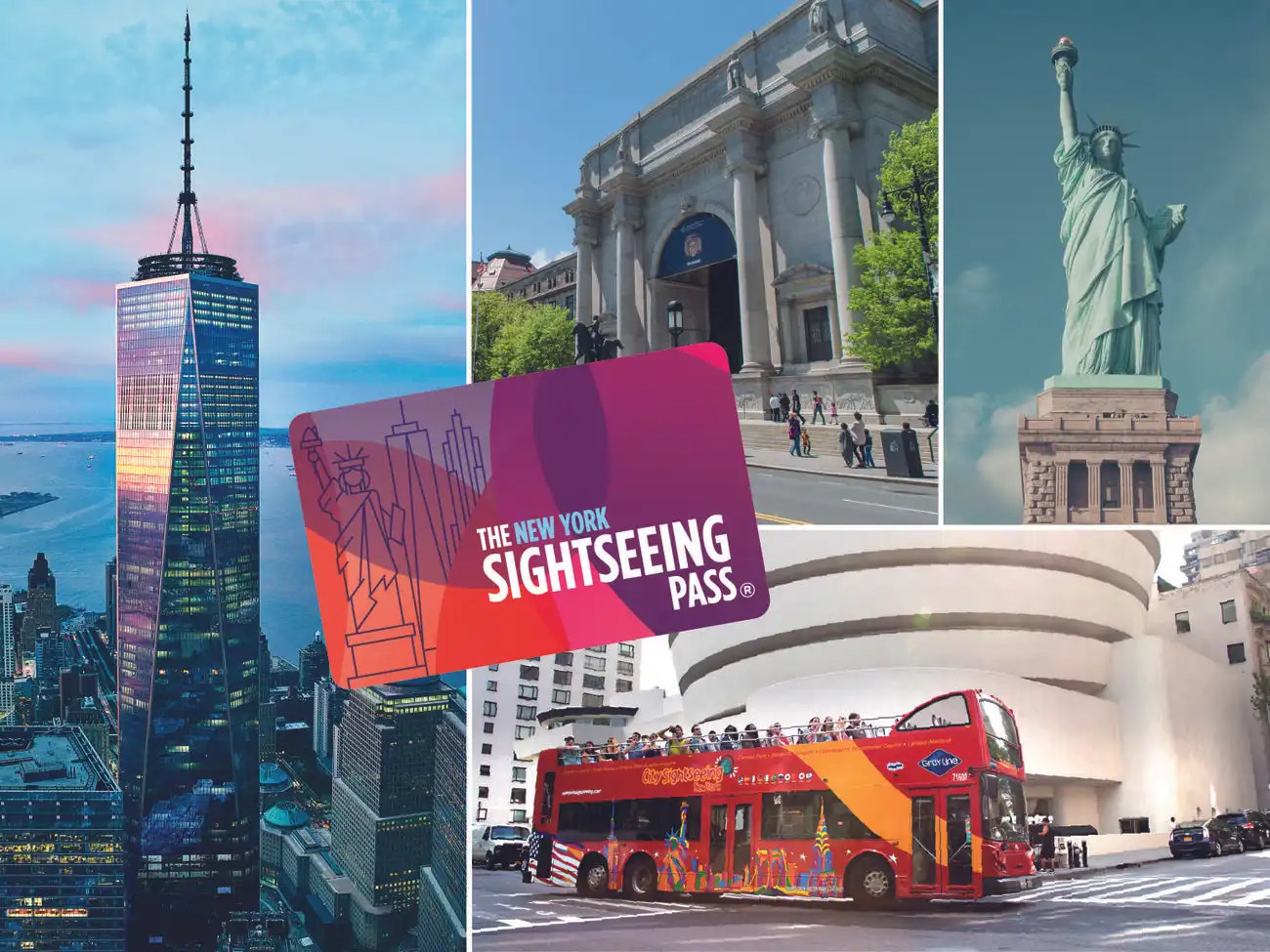 The New York Sightseeing Flex Pass: Choice of 2 - 6 Attractions, New York, United States, NYC Pass.