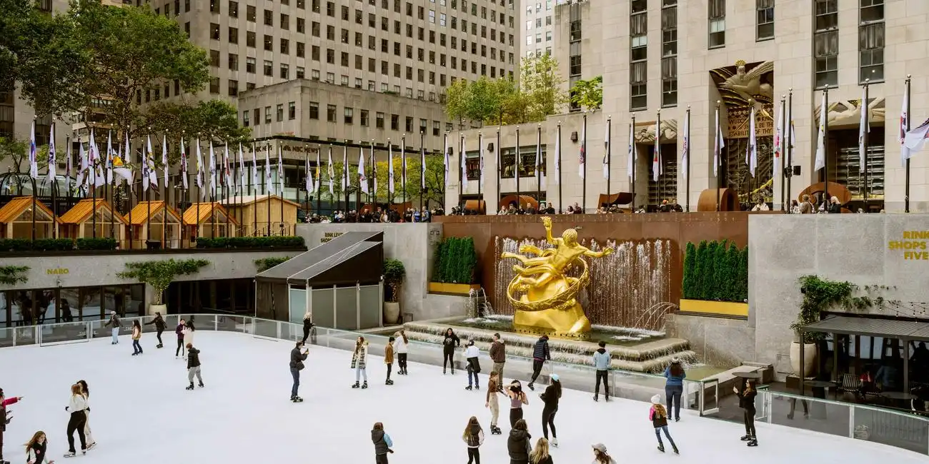 Rockefeller Center: The Rink Ice Skating - New York, United States ...